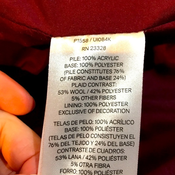 Ladies Pendleton Fuzzy Jacket - Picture 6 of 8